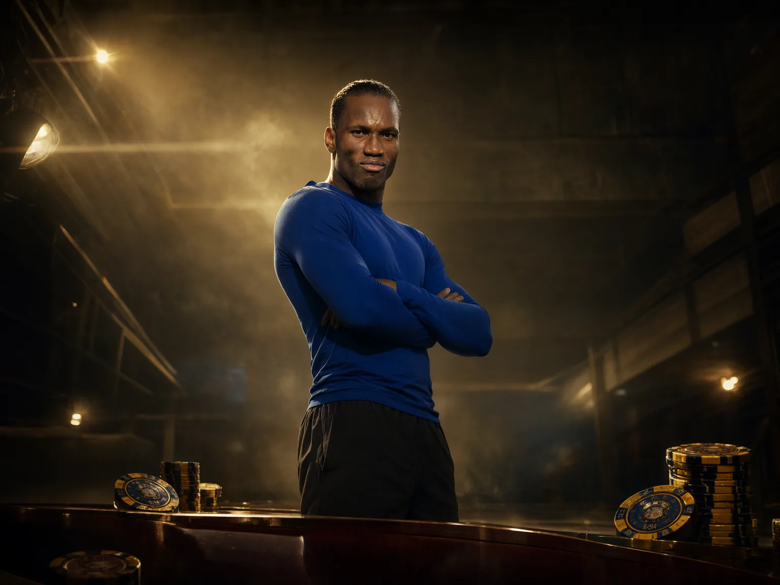 Melbet Athlete Defiant in Stadium